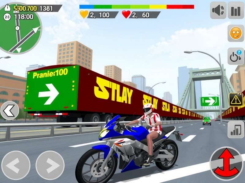 Traffic Rider Crazy Games Cheat स्क्रीनशॉट