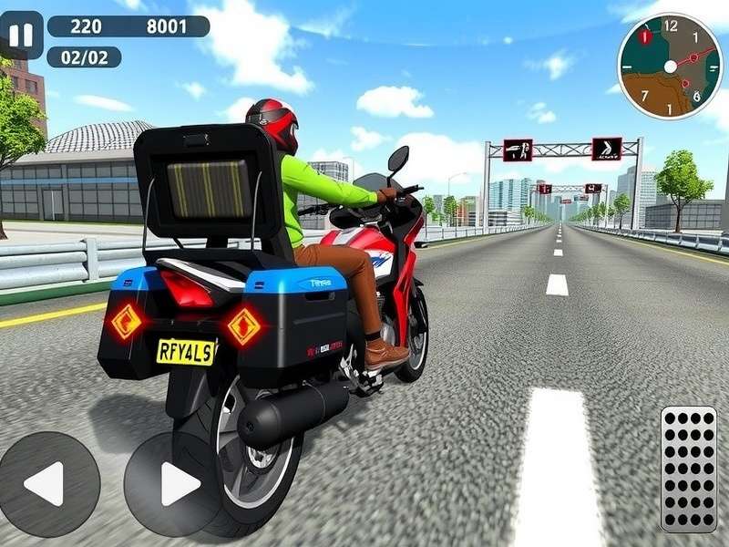 Traffic Rider Hack Mod इंटरफेस
