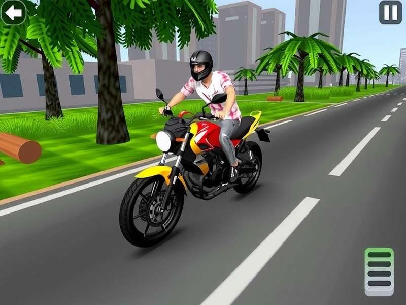Traffic Rider Mod APK Gameplay Screenshot