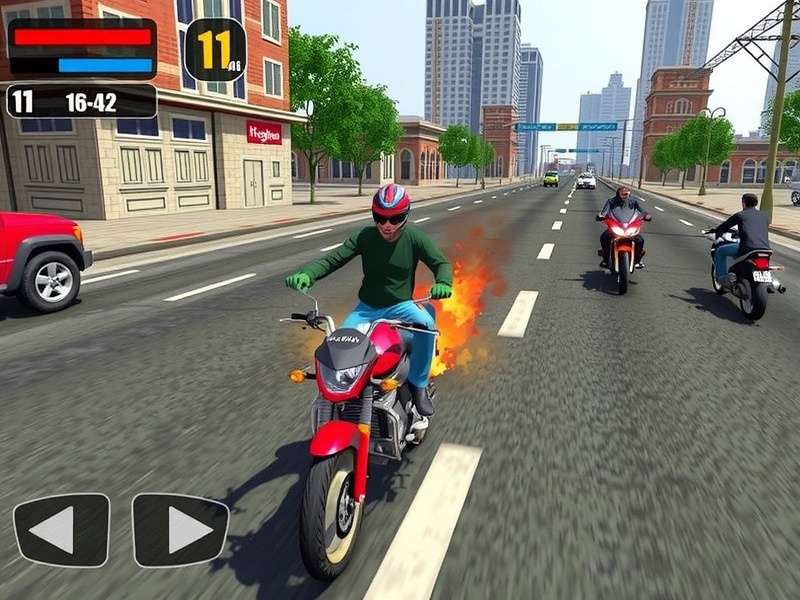 Traffic Rider Mod Gameplay Screenshot