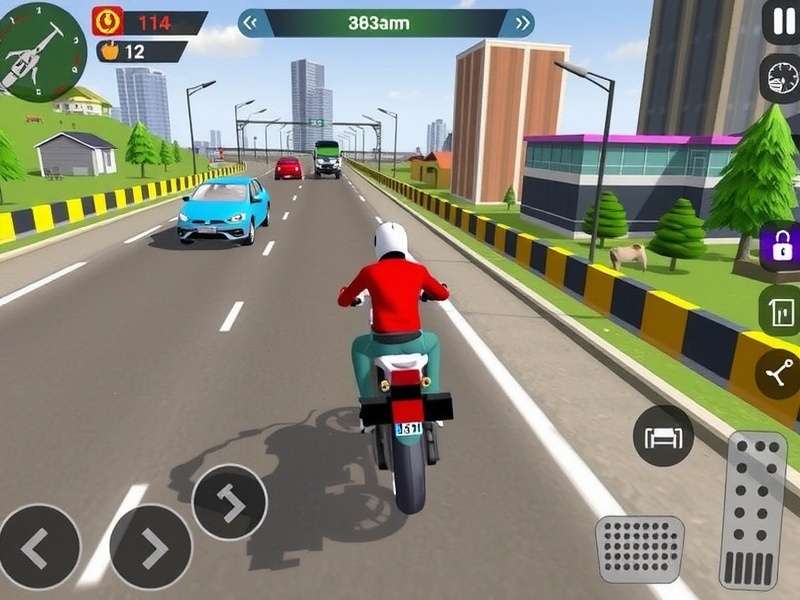 Traffic Rider Mod APK All Levels Unlocked स्क्रीनशॉट
