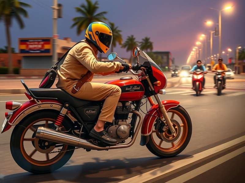 Traffic Rider on Crazy Games स्क्रीनशॉट