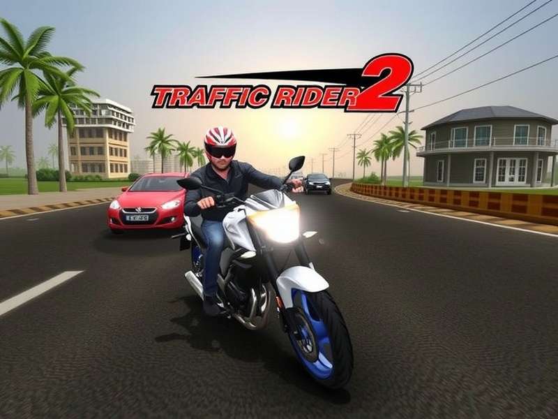 Traffic Rider 2 Mod APK Hack Gameplay Screenshot