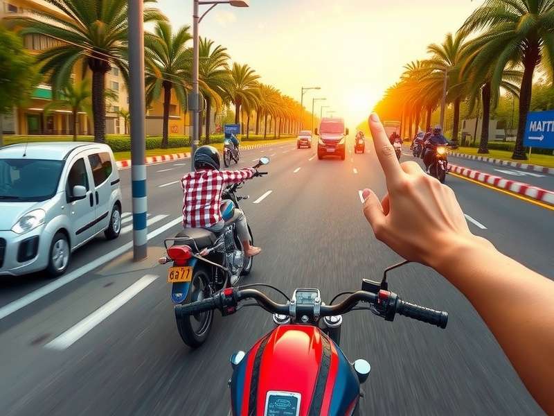 Traffic Rider Game Live स्क्रीनशॉट - बाइक रेसिंग