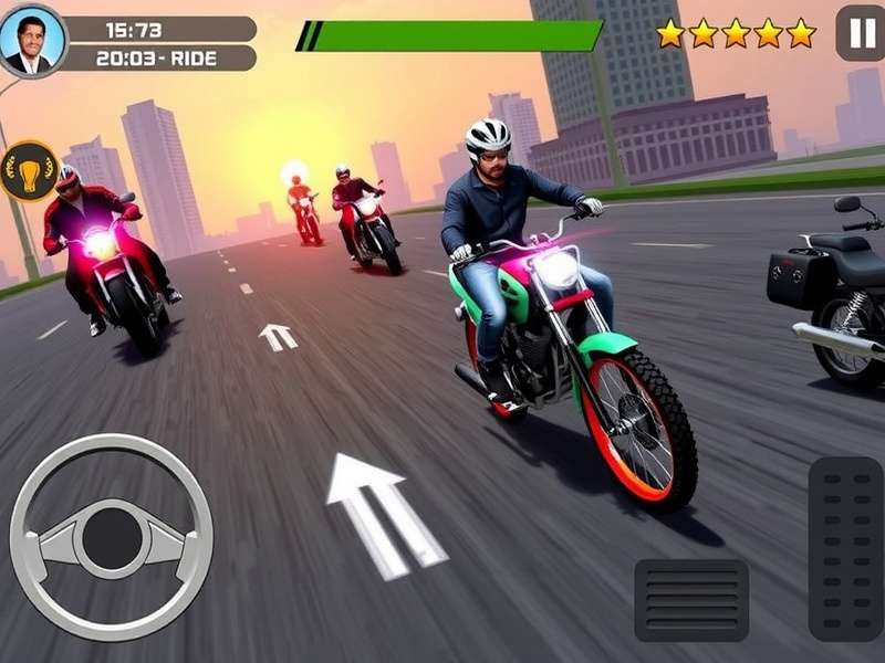 Traffic Rider Game Screenshot - बाइक रेसिंग गेम