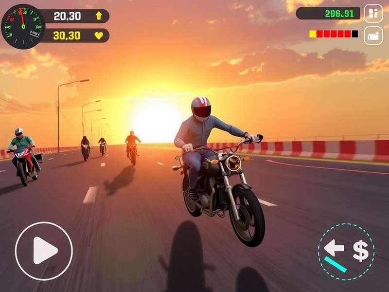 Traffic Rider iOS Unlimited Money Gameplay Screenshot