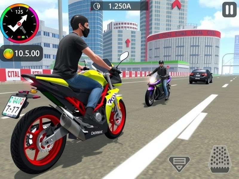 Traffic Rider Unlimited Money iOS गेमप्ले स्क्रीनशॉट
