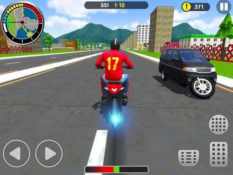 Traffic Rider Mod APK Hack Gameplay Screenshot