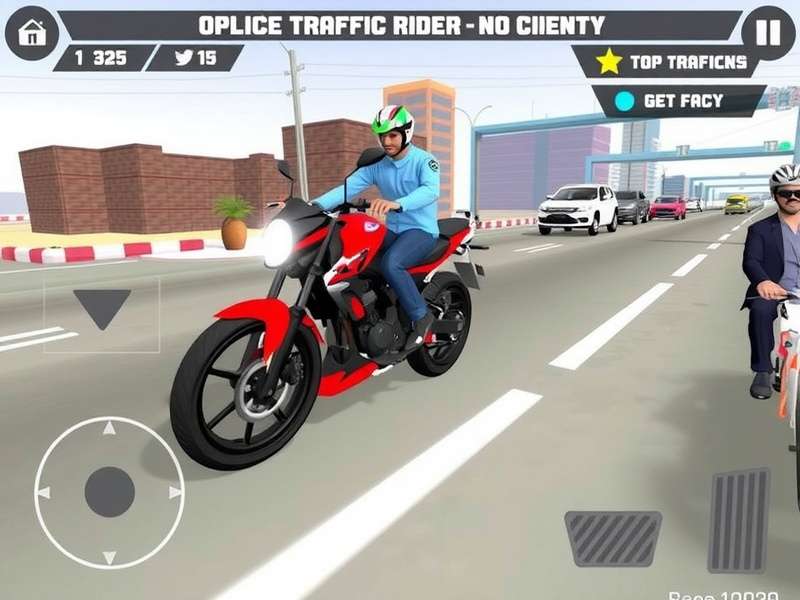 Traffic Rider 2025 Mod APK Gameplay Screenshot
