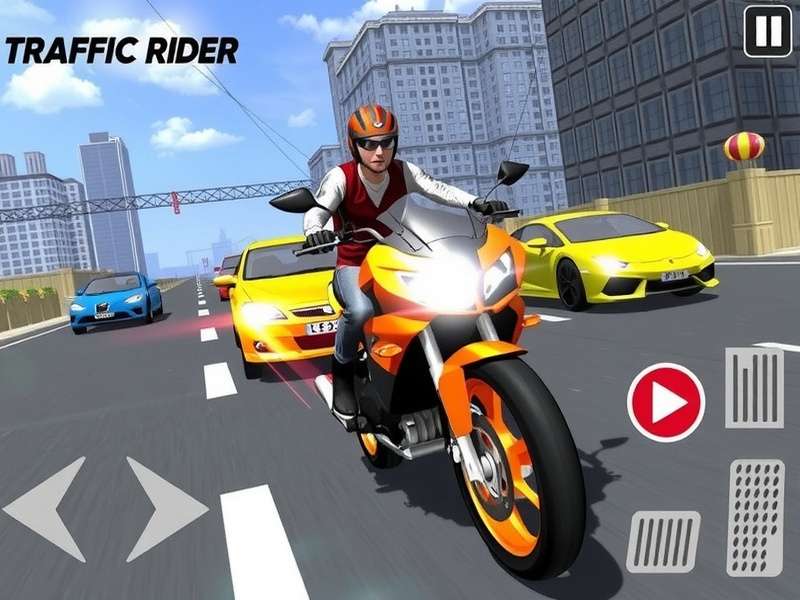Traffic Rider Mod APK PC Download Screenshot