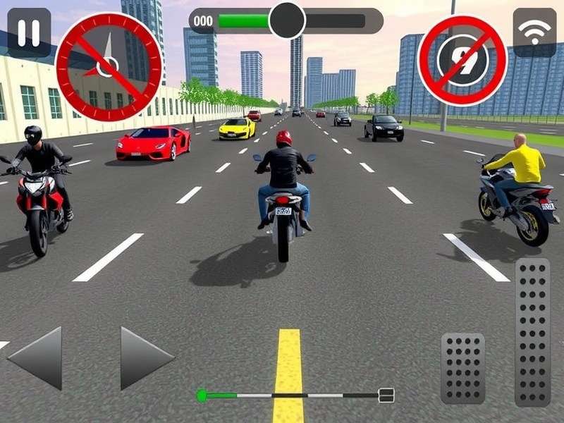 Traffic Rider Game Mod APK स्क्रीनशॉट - बाइक रेसिंग