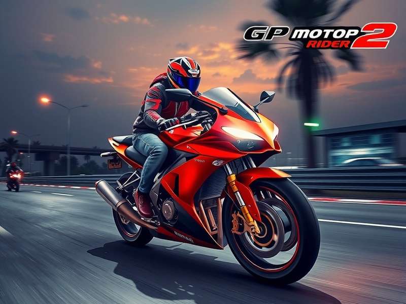 Traffic Rider 2 Moto GP गेमप्ले स्क्रीनशॉट - हाई-स्पीड मोटरसाइकिल रेसिंग