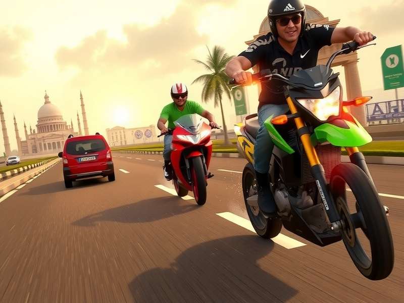 Traffic Rider गेम की हिंदी में गेमप्ले स्क्रीनशॉट