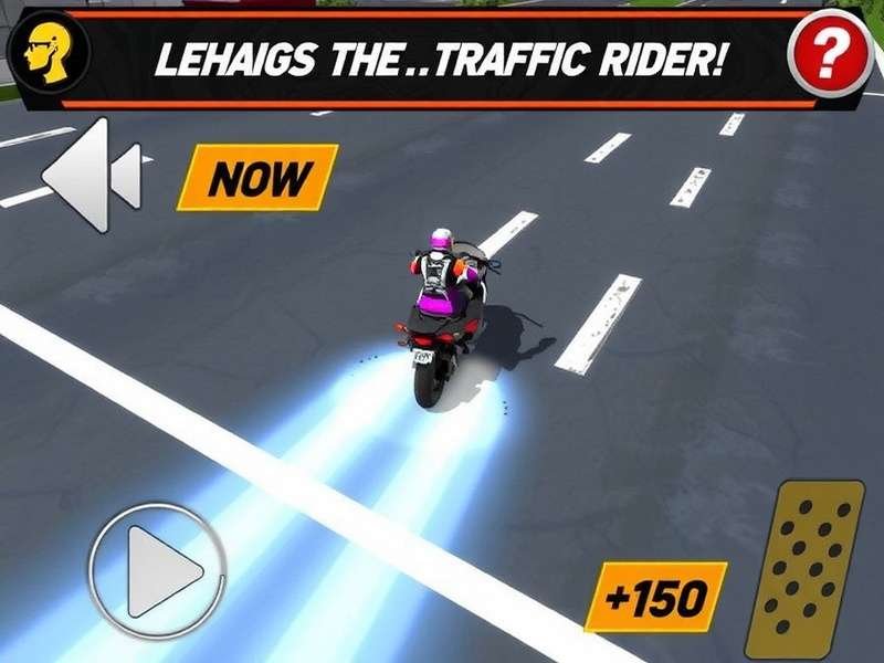Comparison between standard Traffic Rider iOS vs Mod version interface