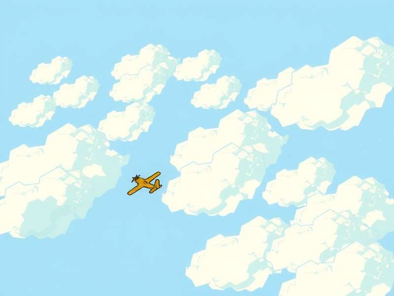 Traffic Rider Plane soaring above city traffic