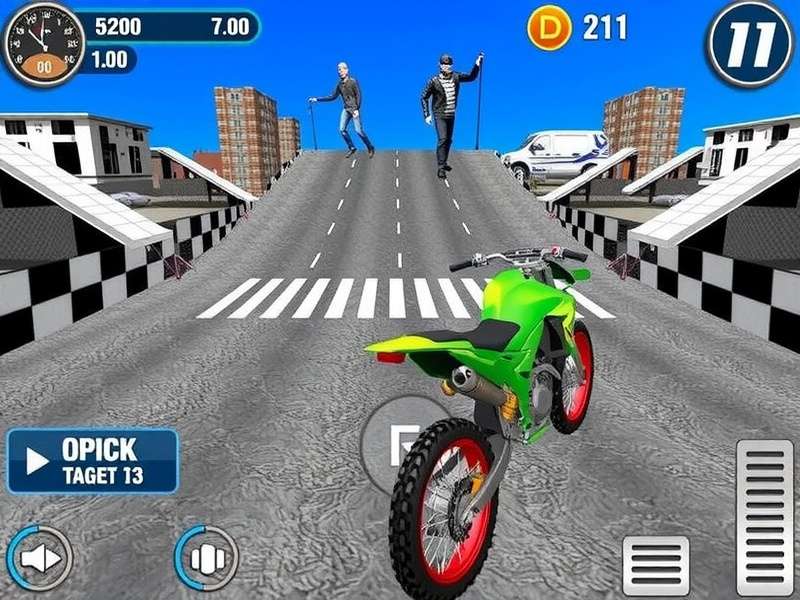 Motor Bike Games - Traffic Rider Gameplay Scene