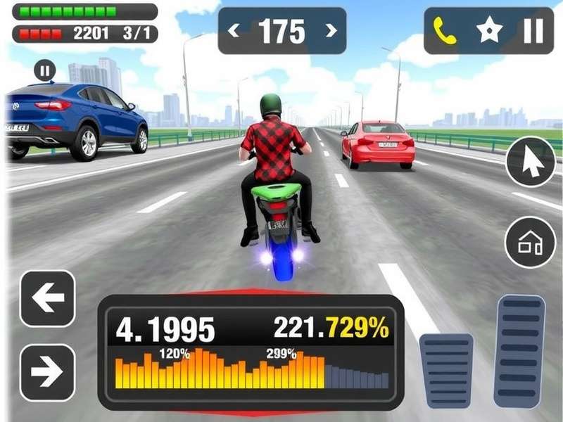 Traffic Rider Mod Apk Gameplay on Mobile