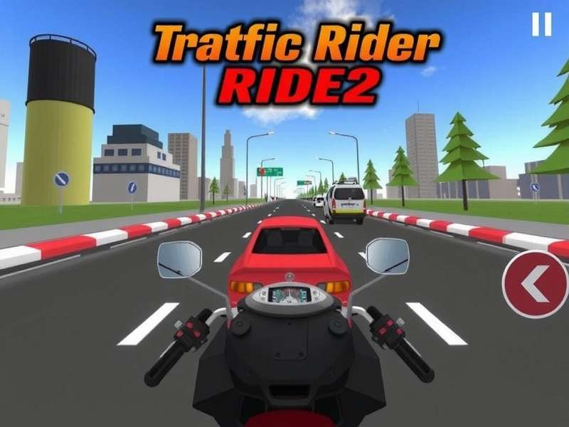 Traffic Rider gameplay screenshot on a high-end gaming PC