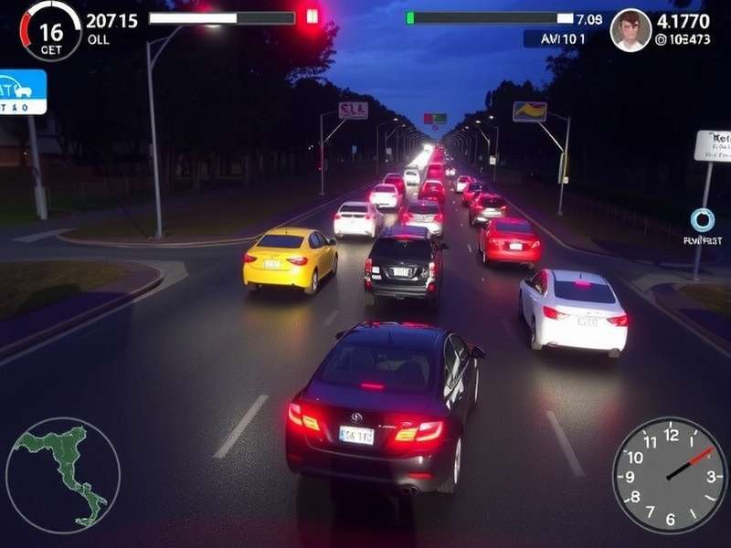 Motorcycle rider navigating through Queensland traffic