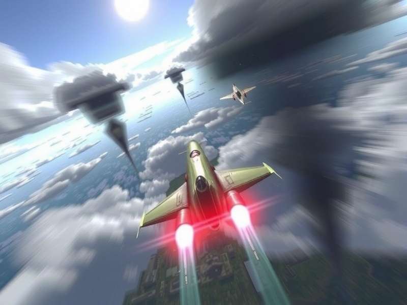 Traffic Rider Radar Flight in action showing speedometer and radar interface