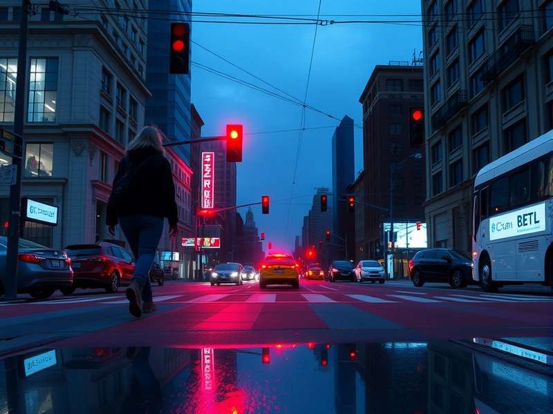 A congested Indian highway with vehicles at a standstill, mirroring Traffic Rider gameplay
