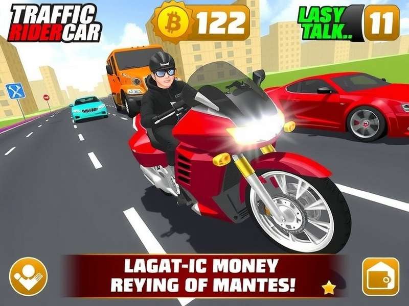Traffic Rider Car Gameplay with Unlimited Money