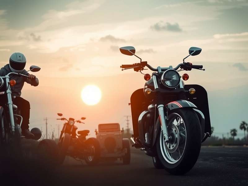 Balap Motor Traffic Rider gameplay screenshot showing highway racing in India