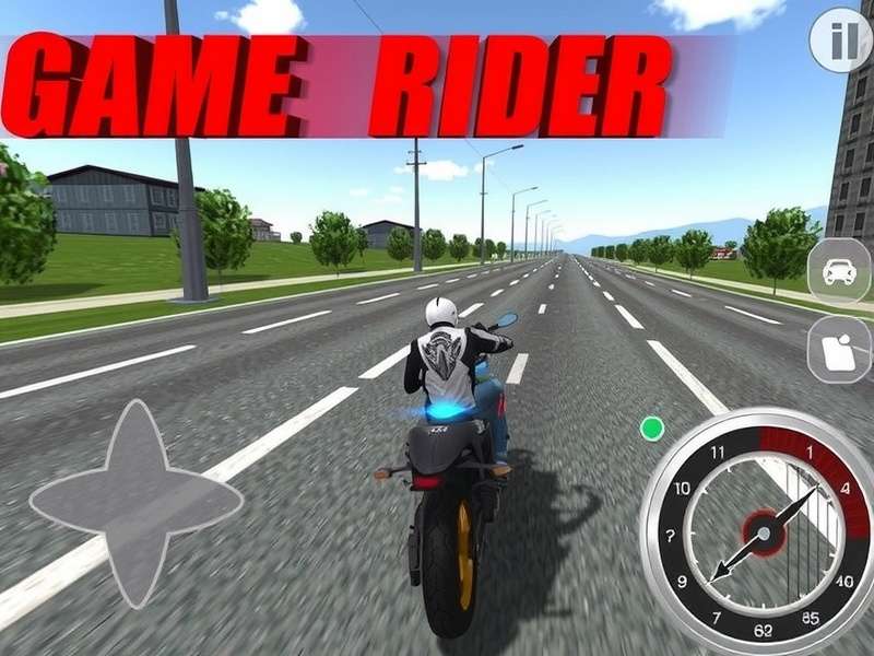 Traffic Rider Online Play Game - Indian highway racing scene at sunset