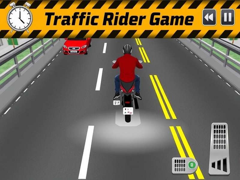 Online Traffic Rider Game – high-speed motorcycle gameplay with traffic dodging