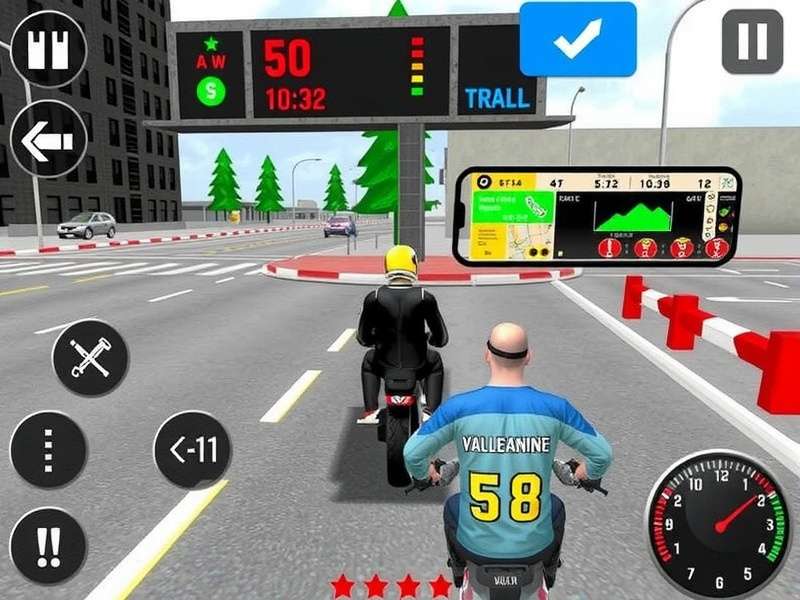 Traffic Rider Game Free - high-speed motorcycle racing on Indian highways