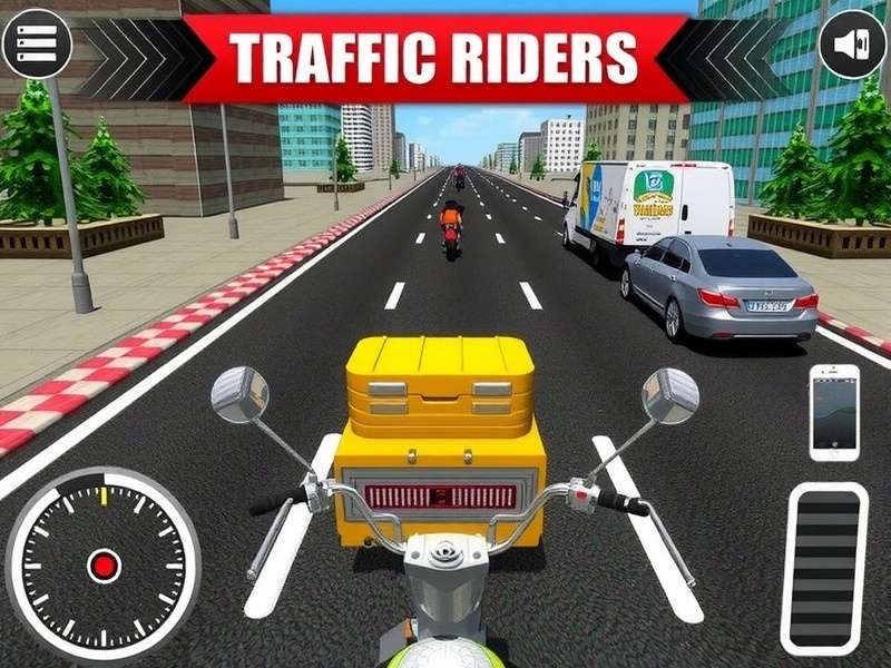 Traffic Rider Game High Score leaderboard and fast bike racing action